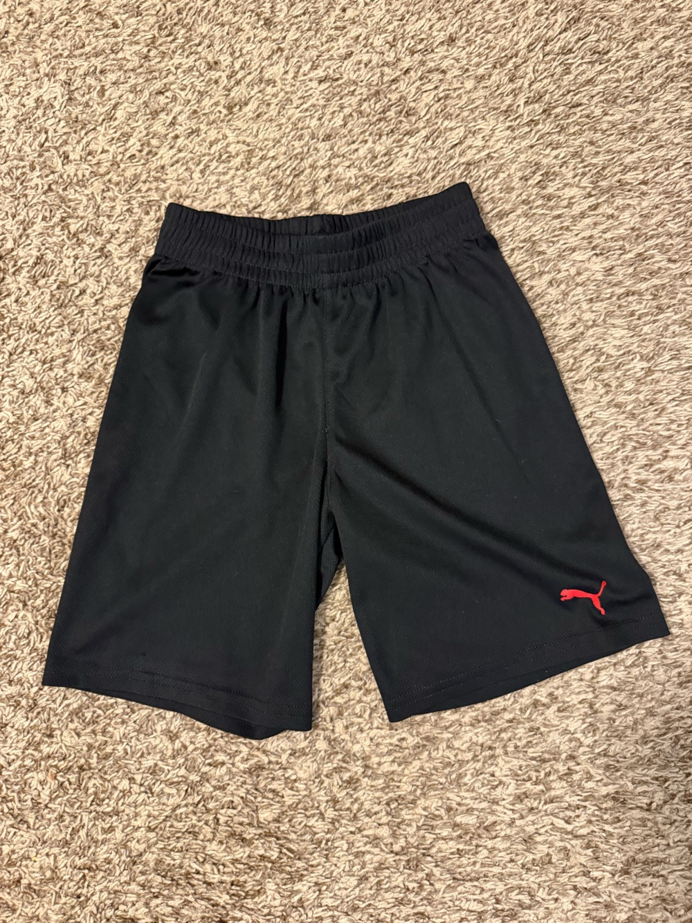 Puma Kids’ Black Active Shorts